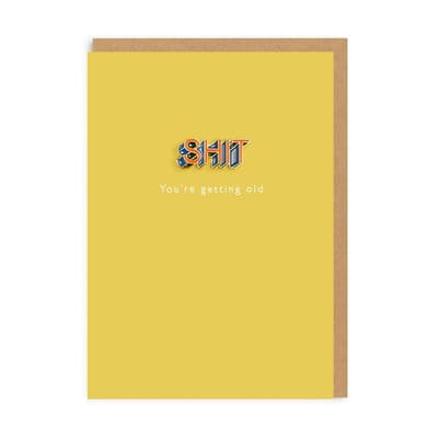 Ohh Deer Shit Enamel Pin Greeting Card