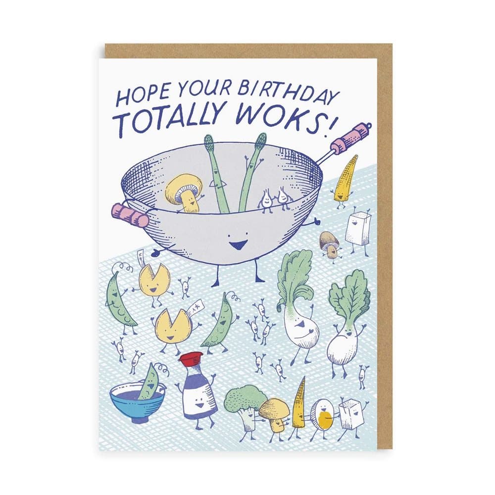 Ohh Deer Totally Woks Birthday Card