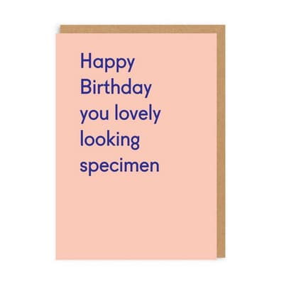 Ohh Deer Lovely Looking Exempl Födelsedagkort