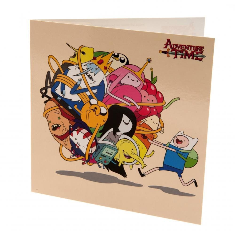 Adventure Time Character Birthday Card