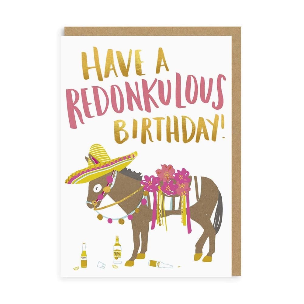 Ohh Deer Redonkulous Birthday Card