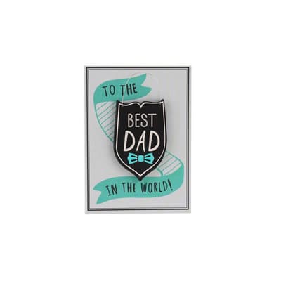 CGB Giftware No1 Dad Best Dad Keepsake Card