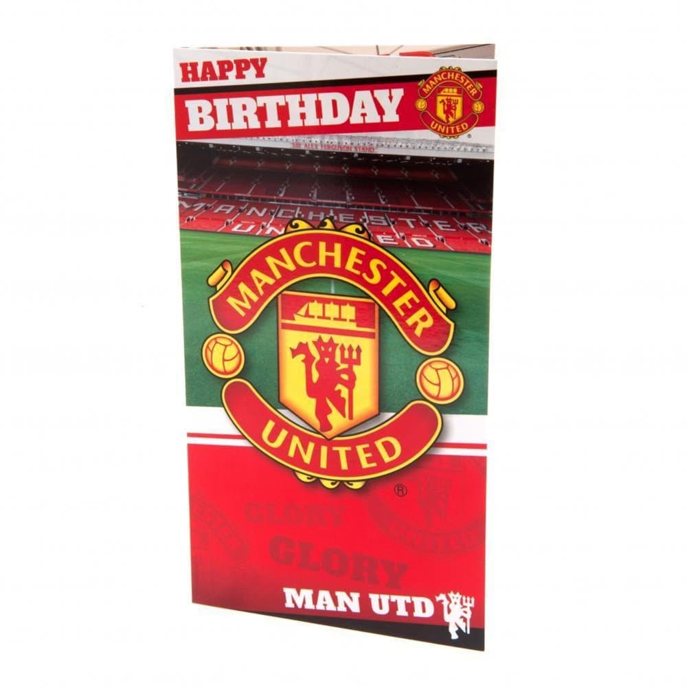 Manchester United FC Stadium Birthday Card