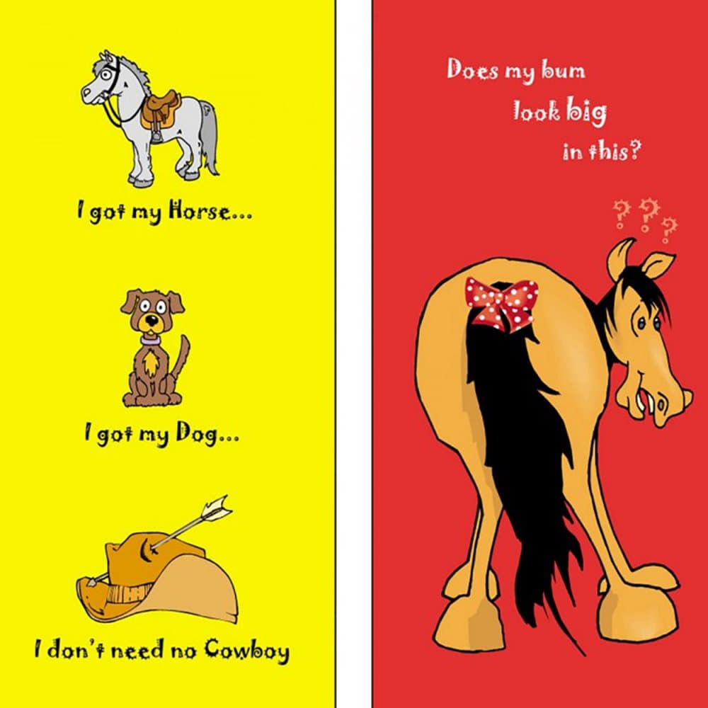 Moorland Rider Horsey Girl Greeting Cards (Pack of 6)