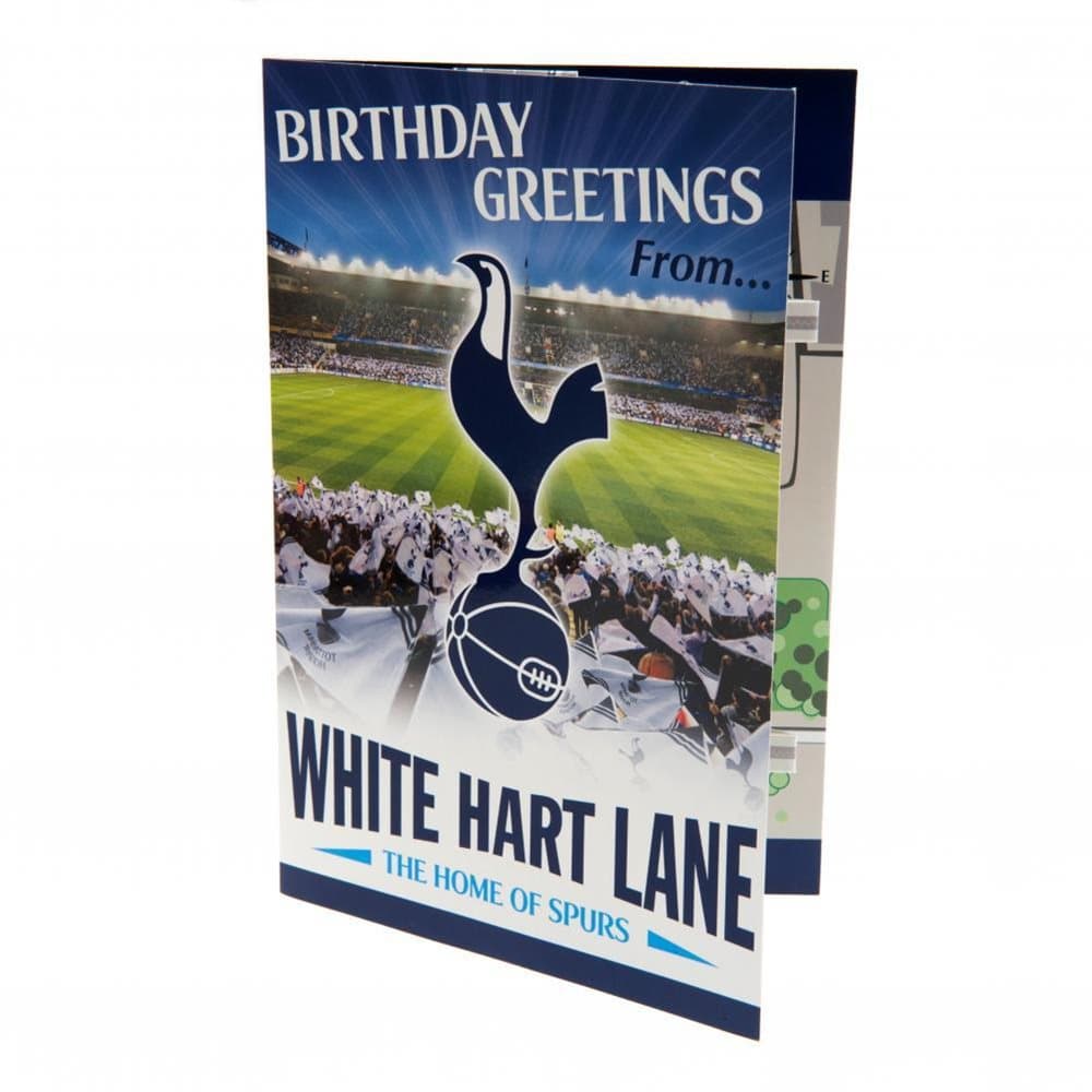 Tottenham Hotspur FC Pop-Up Birthday Card