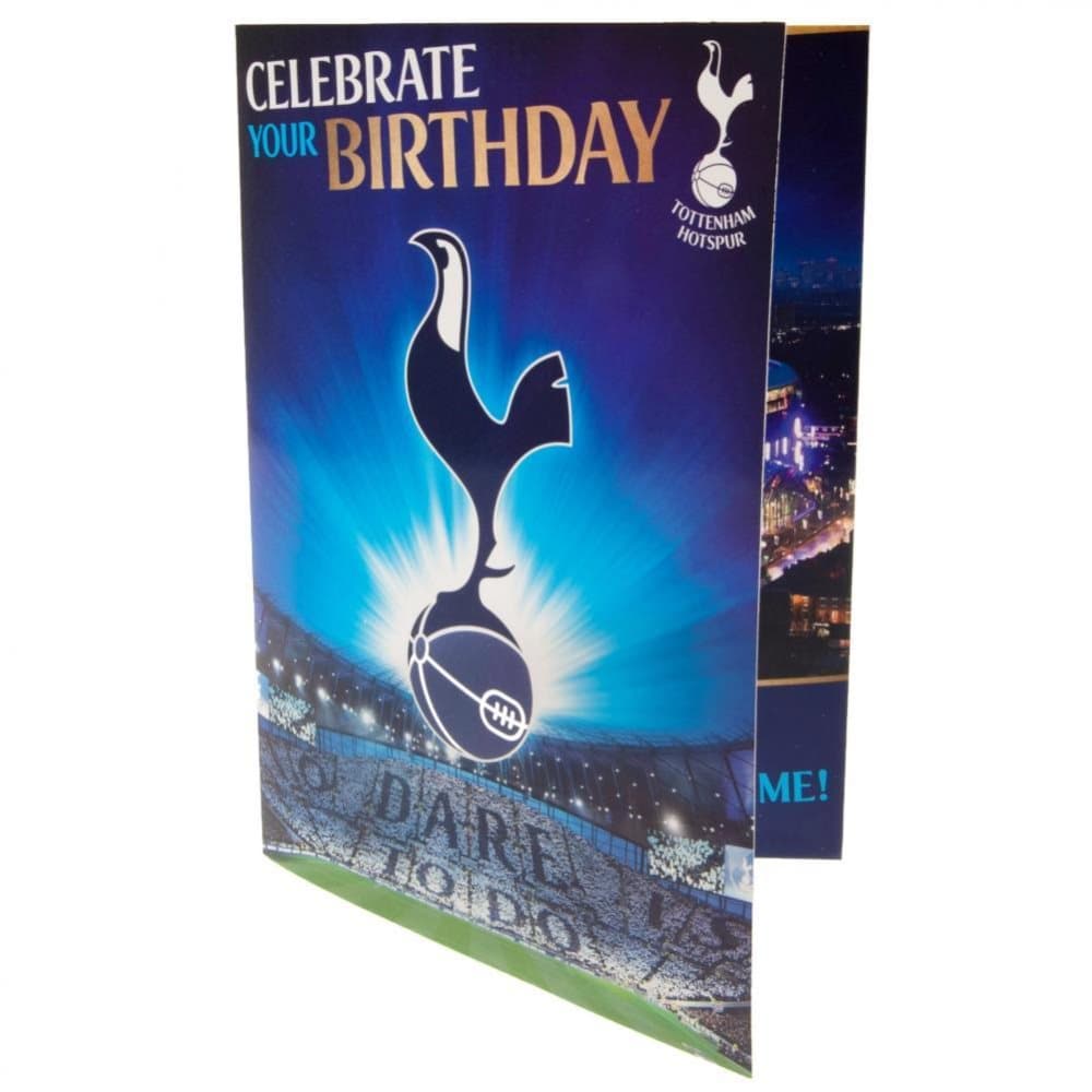 Tottenham Hotspur FC Birthday Card
