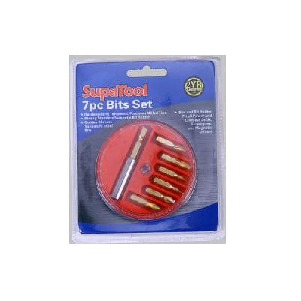 SupaTool 7 Piece Bits Set