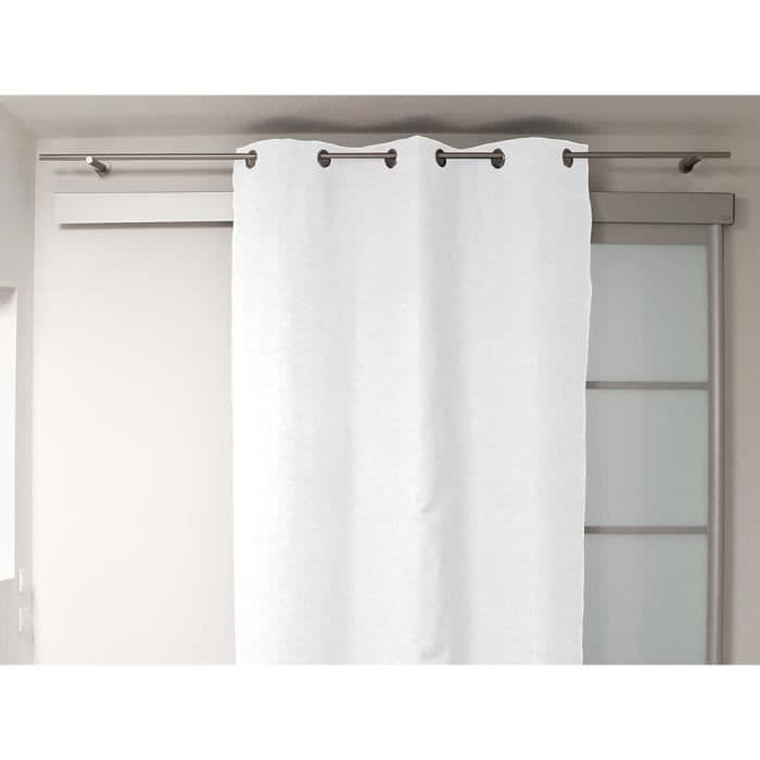 SOLEIL D'OCRE NORGE eyelet gardiner 140x240 cm - Ecru