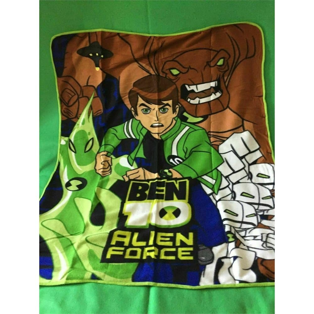 Ben 10 Childrens/Kids Fleece Throw Blanket