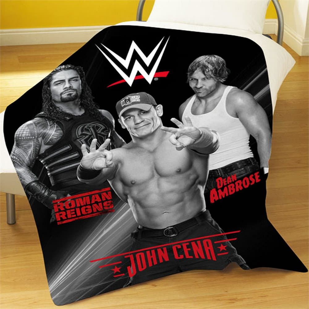 WWE Childrens/Kids Fleece Blanket