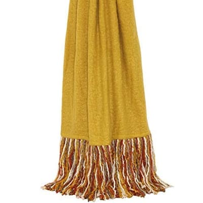 Riva Home Mala Faux Mohair Throw