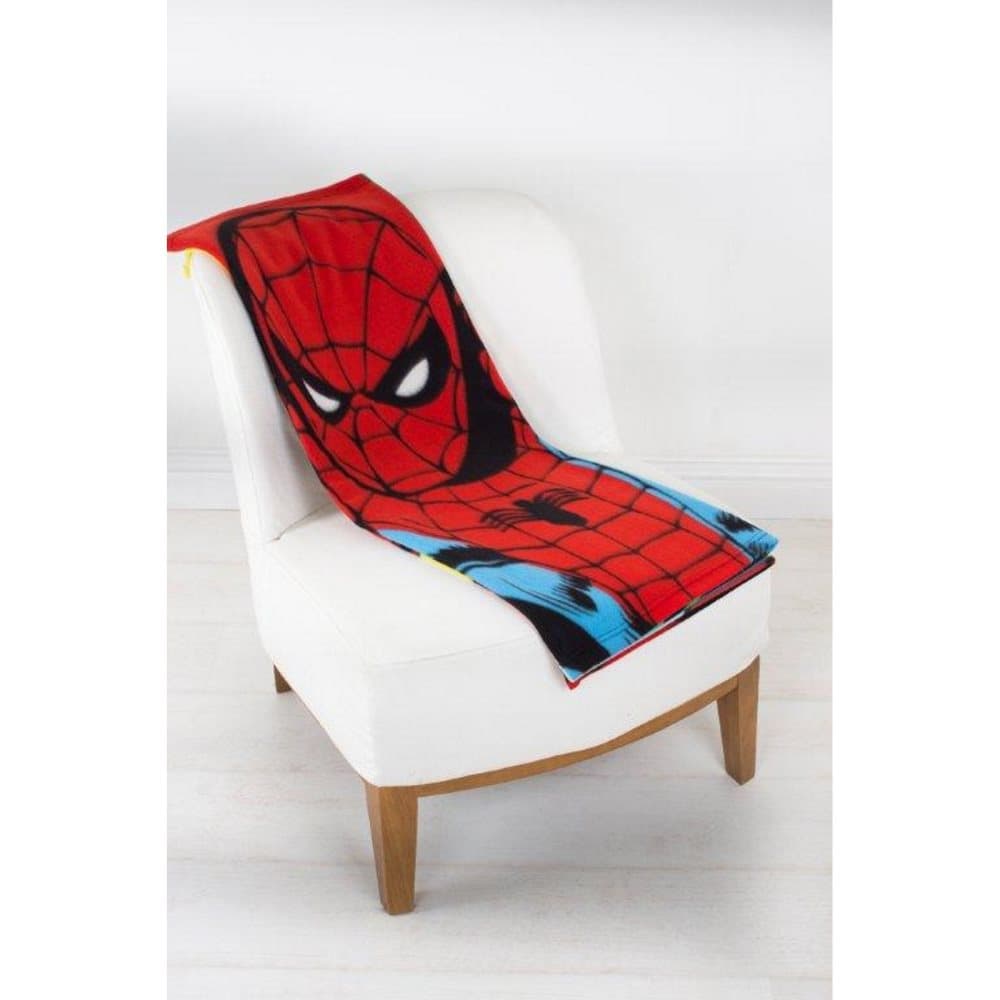 Spider-Man Identity Panel Fleece Blanket