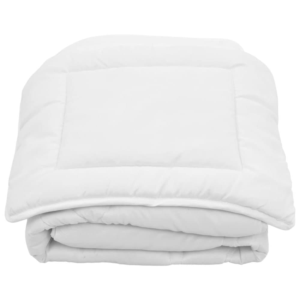 vidaXL Vinterdynesett 2 deler hvit 100x135 cm/40x60 cm