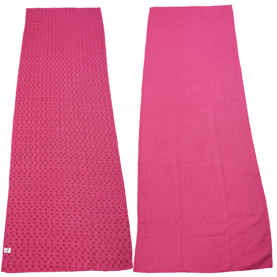 Yogafilt med antislip-mönster, Rosa, 183 X 61 cm