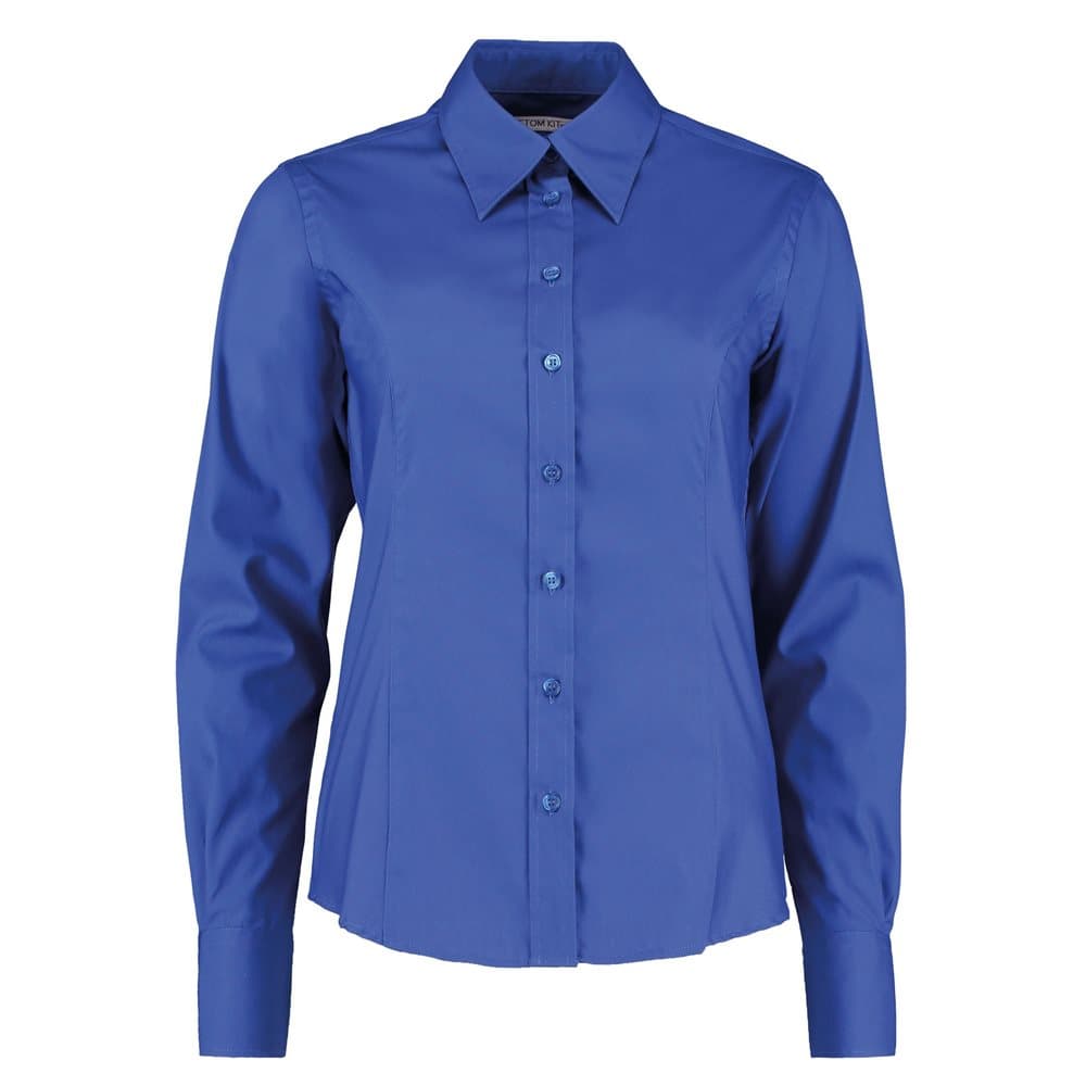 Kustom Kit Womens/Ladies Corporate Oxford Long Sleeved Blouse