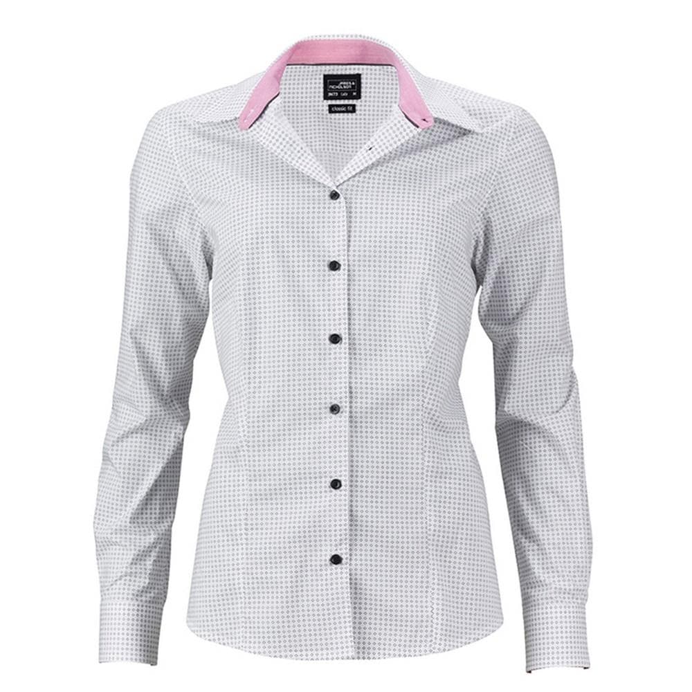 James and Nicholson Womens/Ladies Dots Shirt