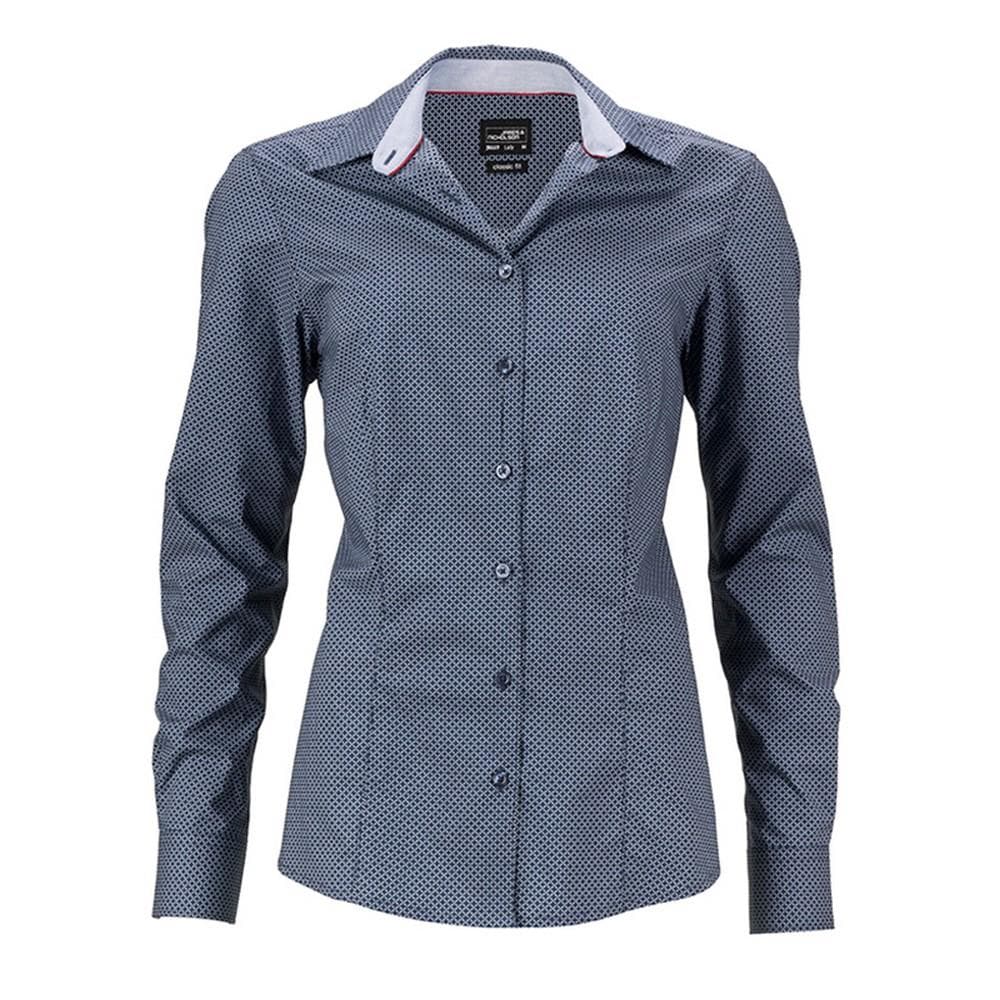 James and Nicholson Womens/Ladies Diamonds Shirt