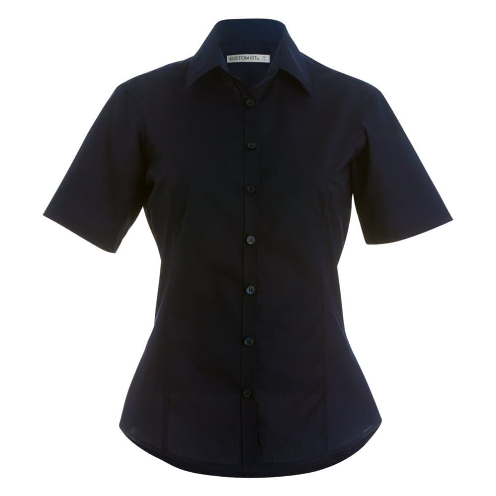 Kustom Kit Womens/Ladies Short Sleeve Business/Work Shirt