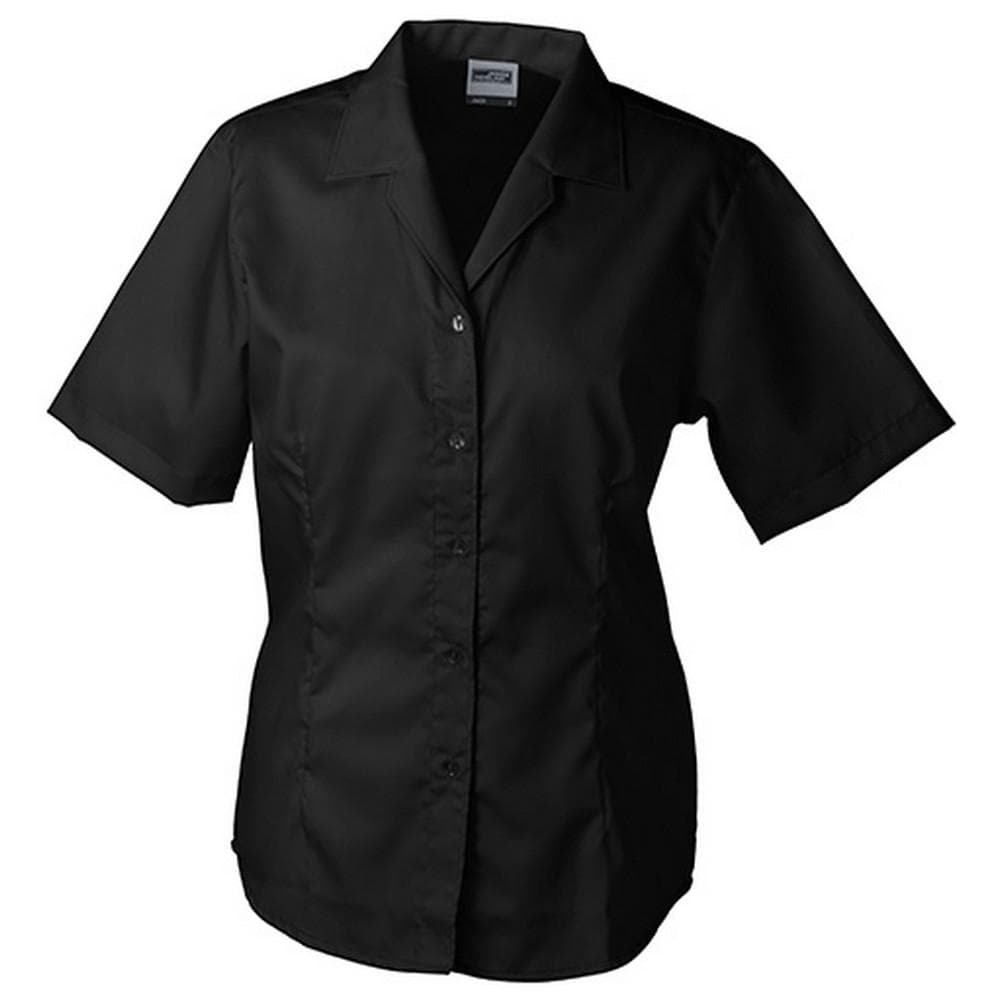 James and Nicholson Womens/Ladies Short Sleeve Business Blouse
