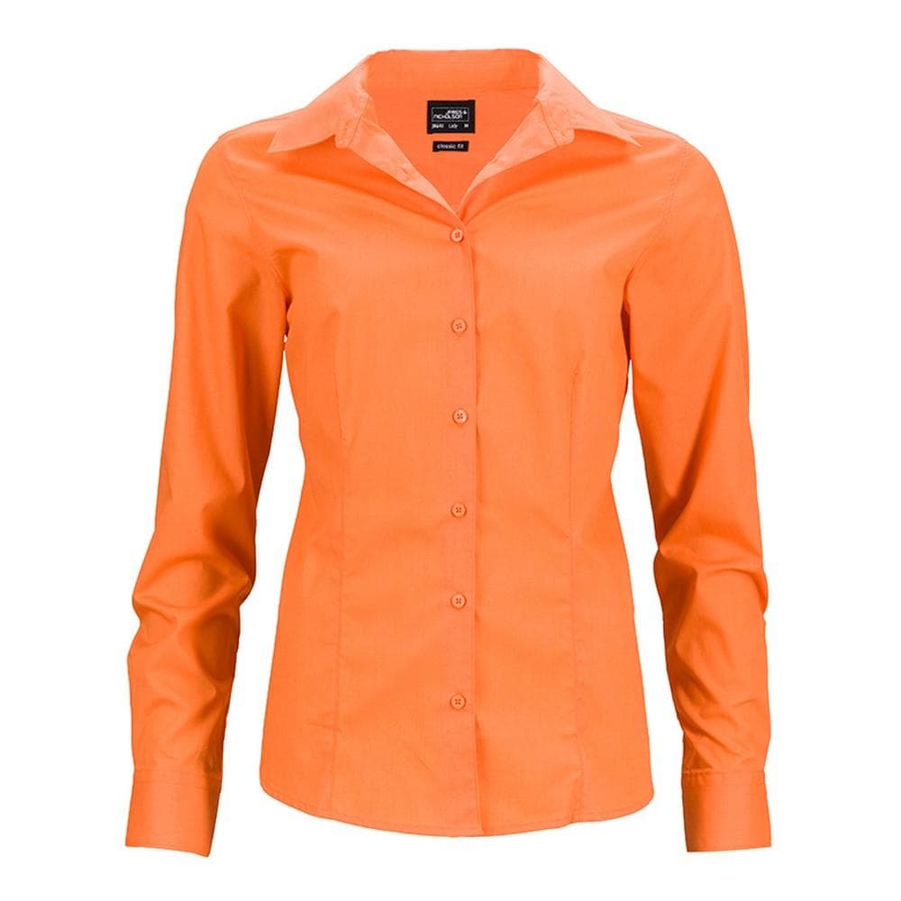 James and Nicholson Womens/Ladies Longsleeve Business Shirt