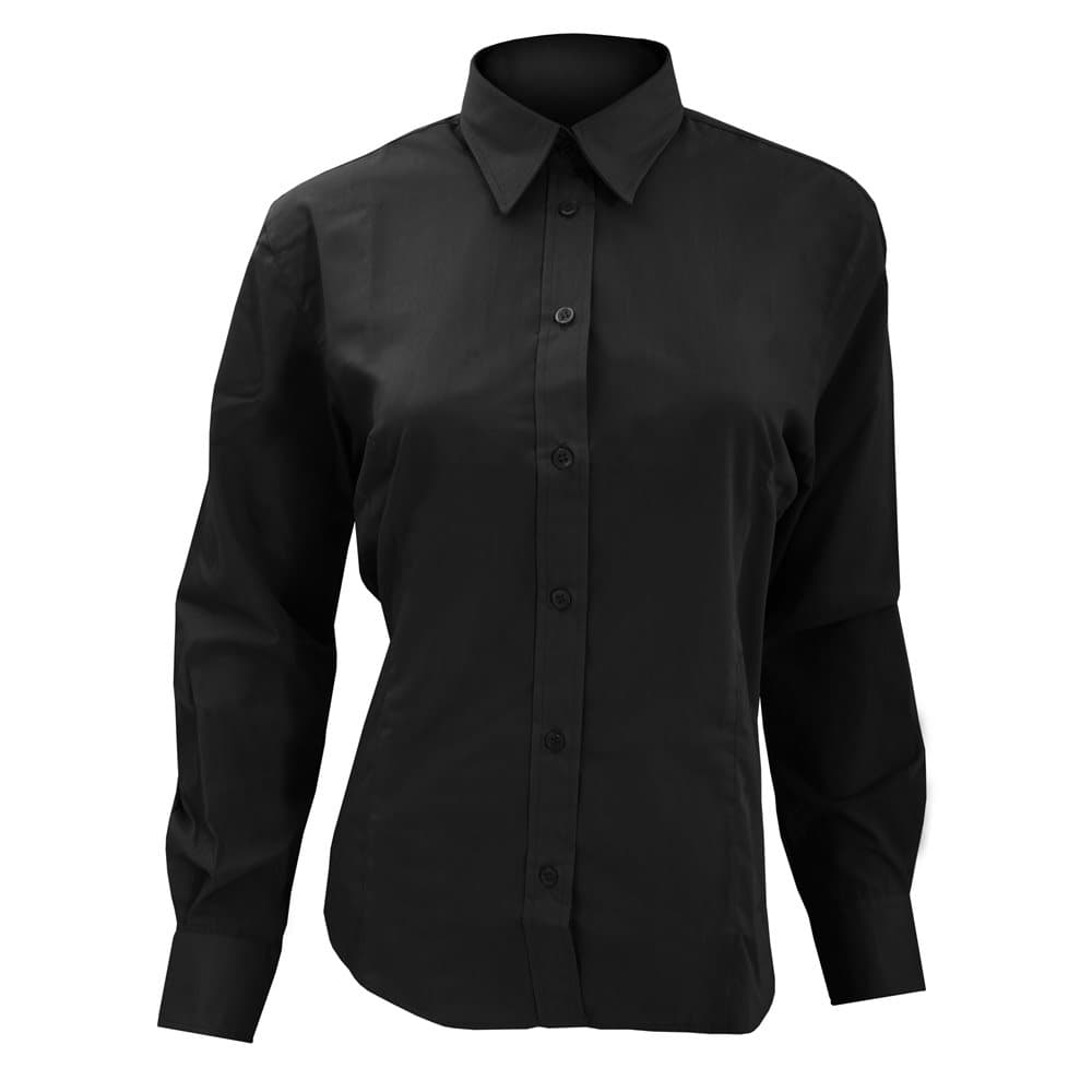 Kustom Kit Ladies Long Sleeve Workforce Shirt