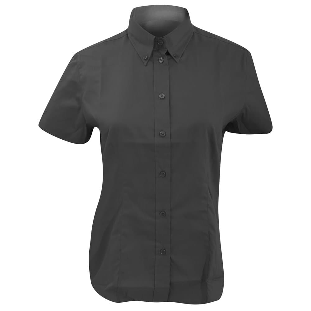 Kustom Kit Ladies Corporate Oxford Short Sleeve Shirt