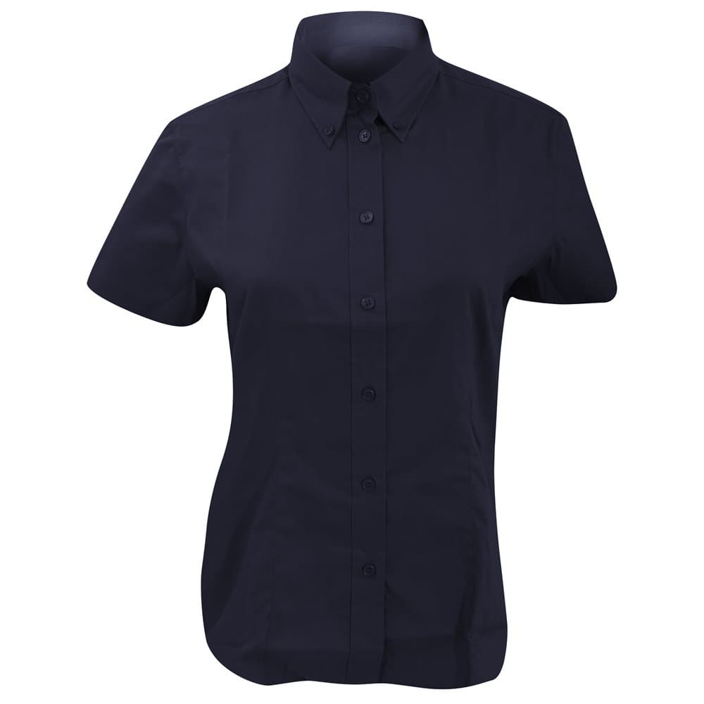Kustom Kit Ladies Corporate Oxford Short Sleeve Shirt