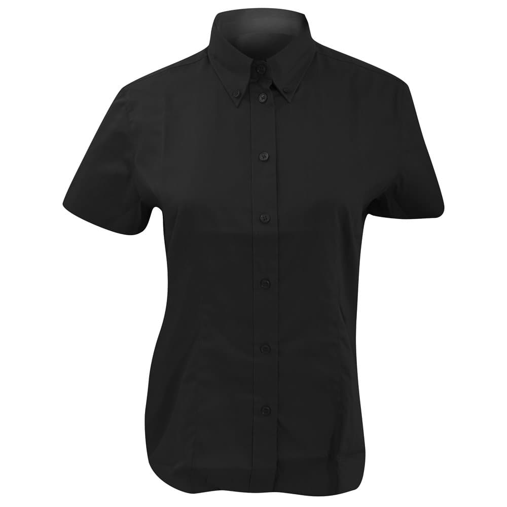 Kustom Kit Ladies Corporate Oxford Short Sleeve Shirt