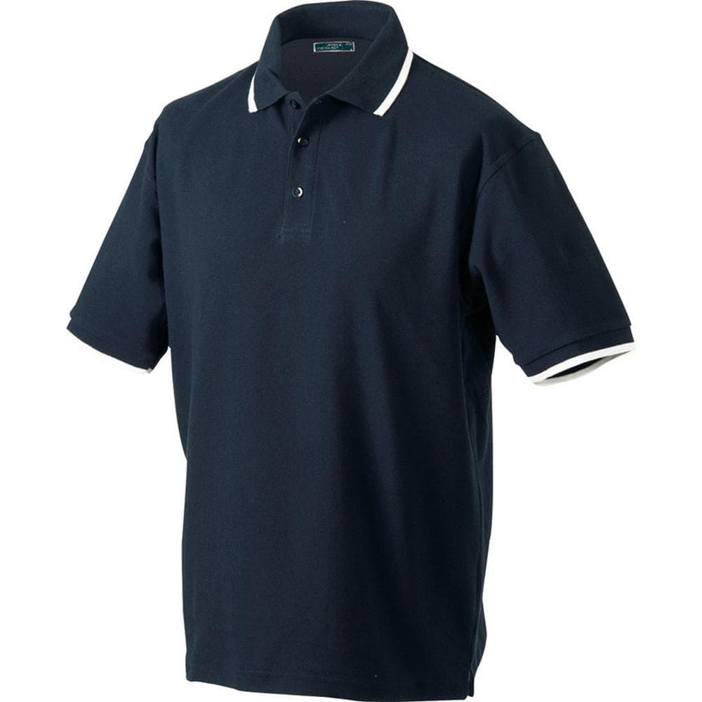 James and Nicholson Unisex Tipping Polo