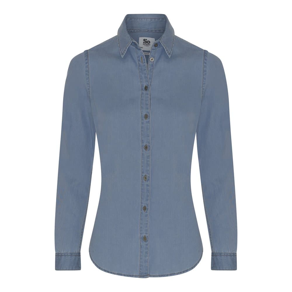 AWDis So Denim Womens/Ladies Lucy Denim Shirt