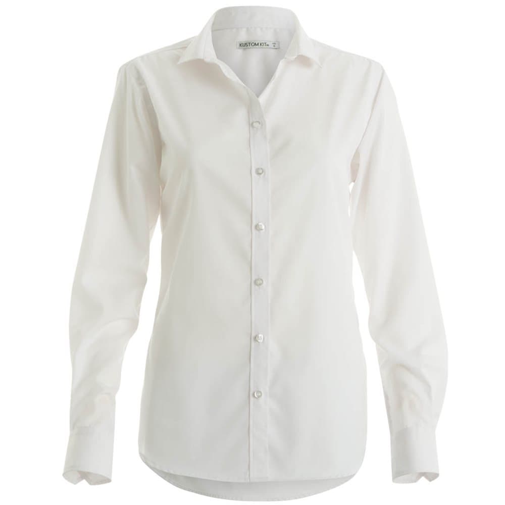 Kustom Kit Womens/Ladies Non-Iron Long Sleeve Corporate Shirt
