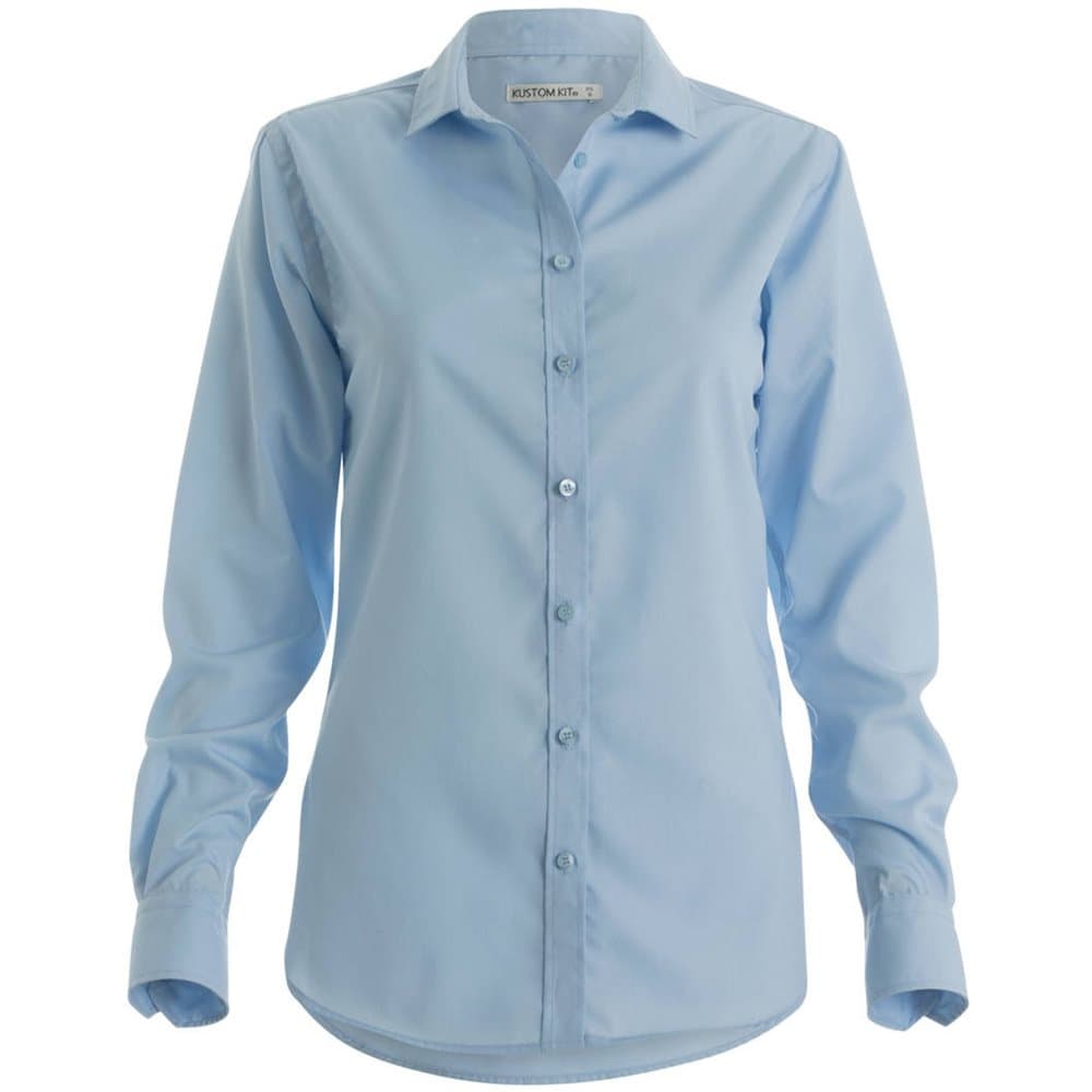 Kustom Kit Womens/Ladies Non-Iron Long Sleeve Corporate Shirt