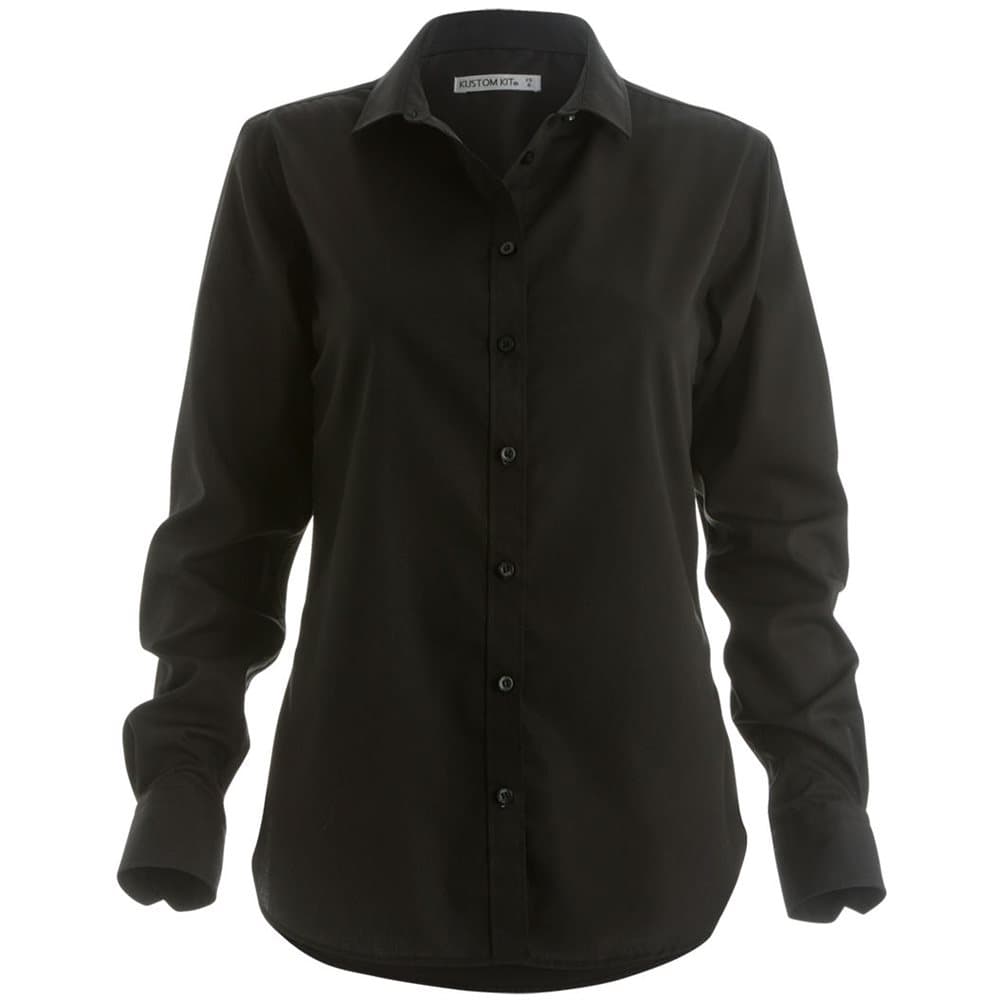 Kustom Kit Womens/Ladies Non-Iron Long Sleeve Corporate Shirt