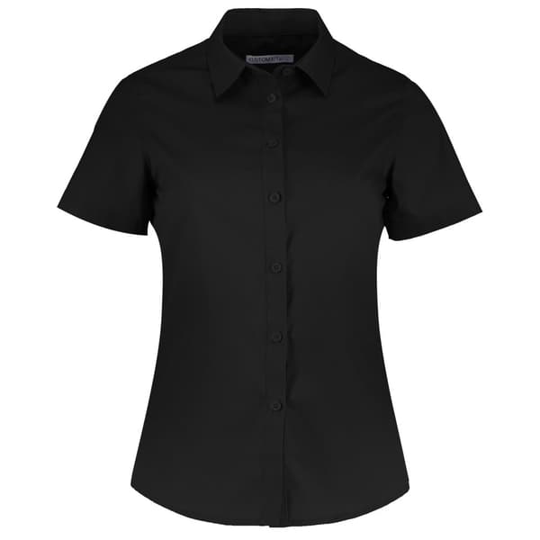 Kustom Kit Womens/Ladies Short Sleeve Poplin Shirt