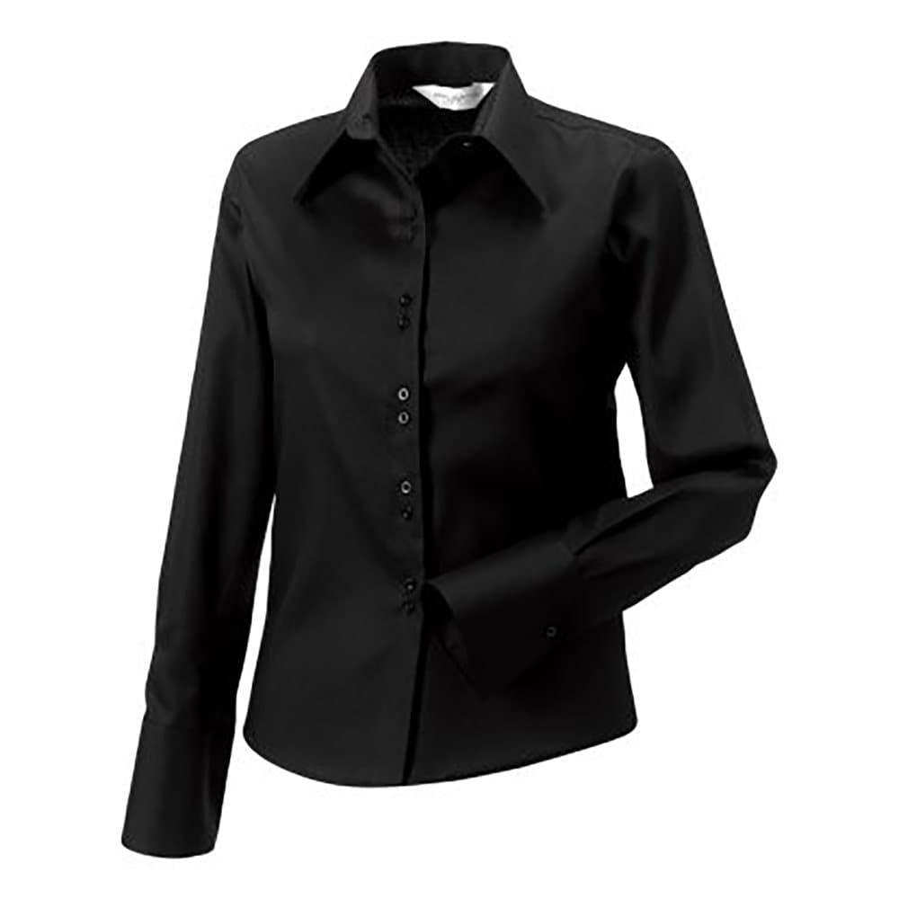 Russell Collection Ladies/Womens Long Sleeve Ultimate Non-Iron Shirt