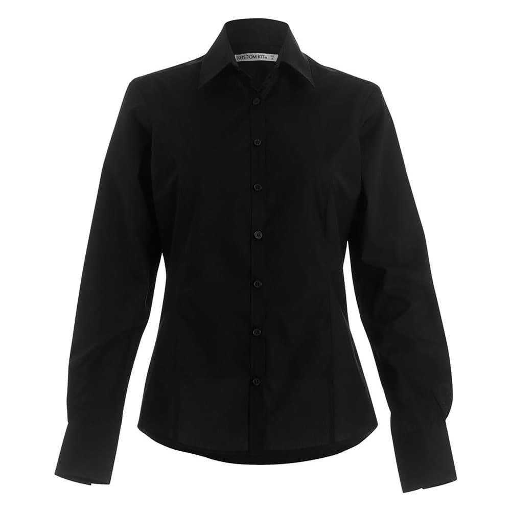 Kustom Kit Womens/Ladies Long Sleeve Business/Work Shirt