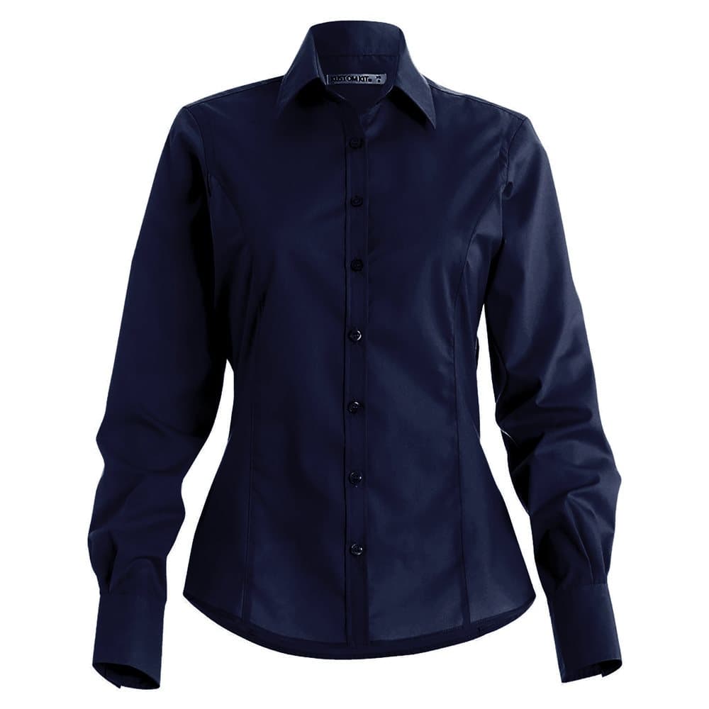 Kustom Kit Womens/Ladies Long Sleeve Business/Work Shirt