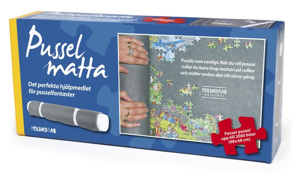 Pusselmatta 500-2000 bitar