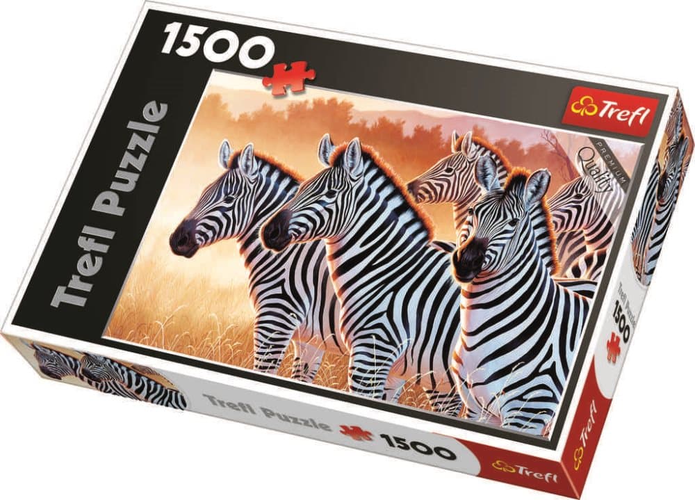 Zebra, 1500 pcs Trefl 26129