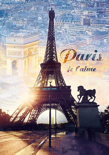 Paris at dawn 1000 pcs Trefl 10394