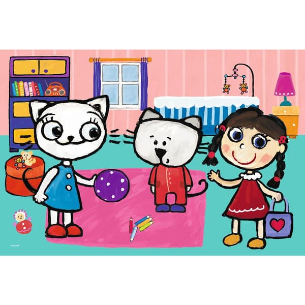 Trefl Kitty Cat With Friends Puzzle 60 pcs 17343