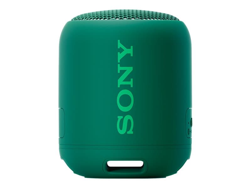Sony SRS-XB12 - Högtalare - för bärbar användning - trådlös - Bluetooth - grön