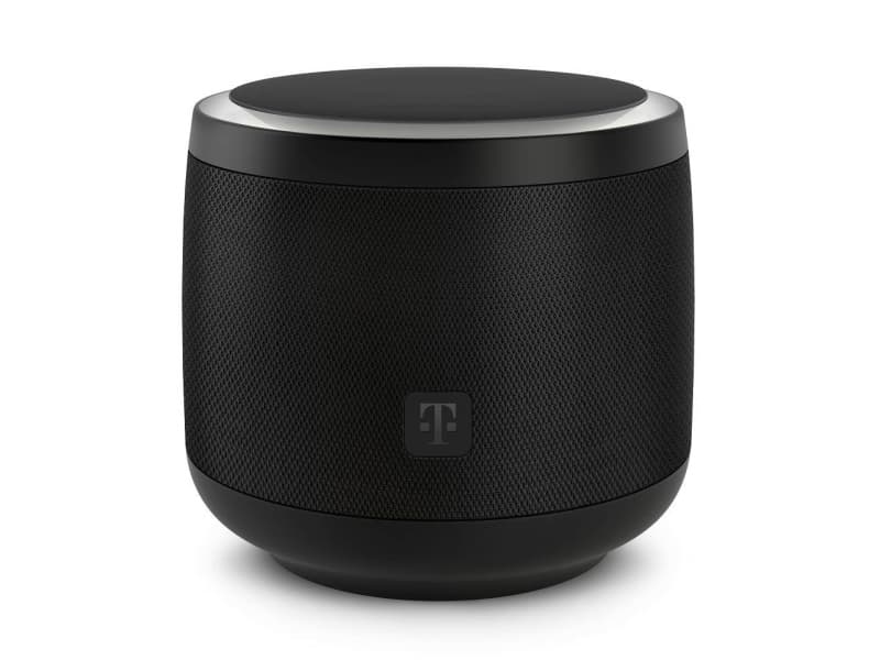 Telekom Smart Speaker schwarz (Der Sprachassistent der Telekom)