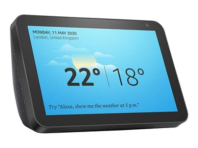 Amazon Echo Show 8 - Smart display - LCD 8" - trådløs - Bluetooth, Wi-Fi - Appstyrt - 20 watt - antrasitt