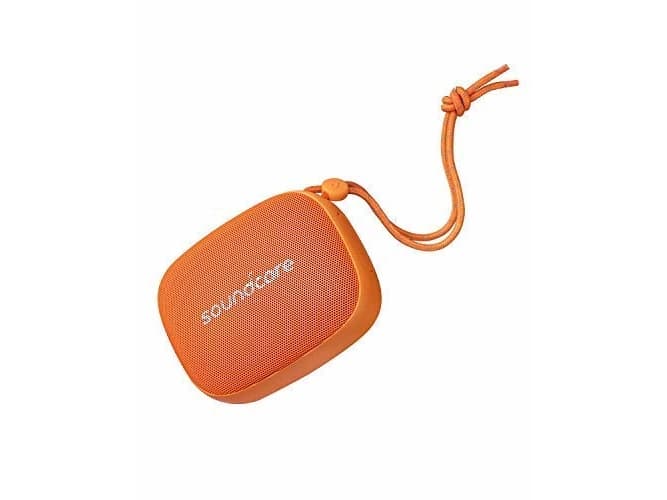 Soundcore Icon Mini, 3 W, Ledning & Trådløs, Micro-USB B, Stereo bærbar høyttaler, Oransje, Rektangel