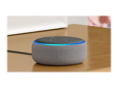 Amazon Echo Dot - 3rd Generation - smarthøyttaler - Bluetooth, Wi-Fi - lynggrå