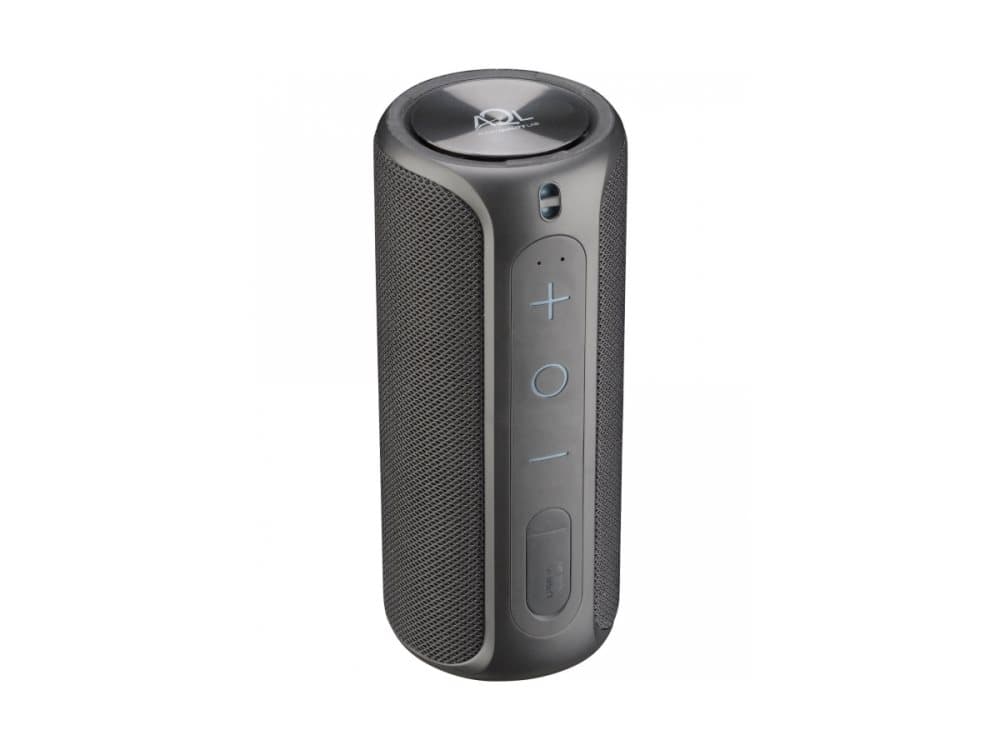 Cellularline Thunder, 10 W, Ledning & Trådløs, Stereo bærbar høyttaler, Svart, Cylinder, Vannbestandig