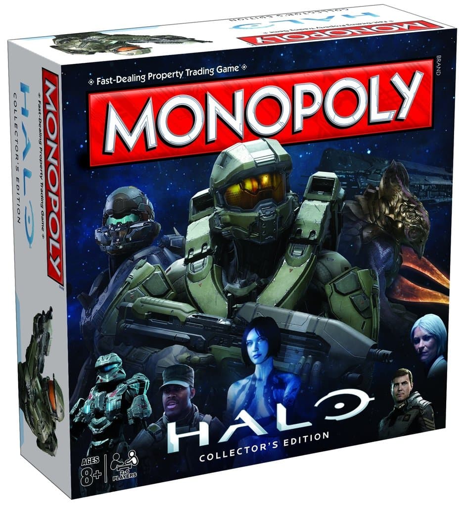 Monopoly Halo Collectors Edition (engelska)