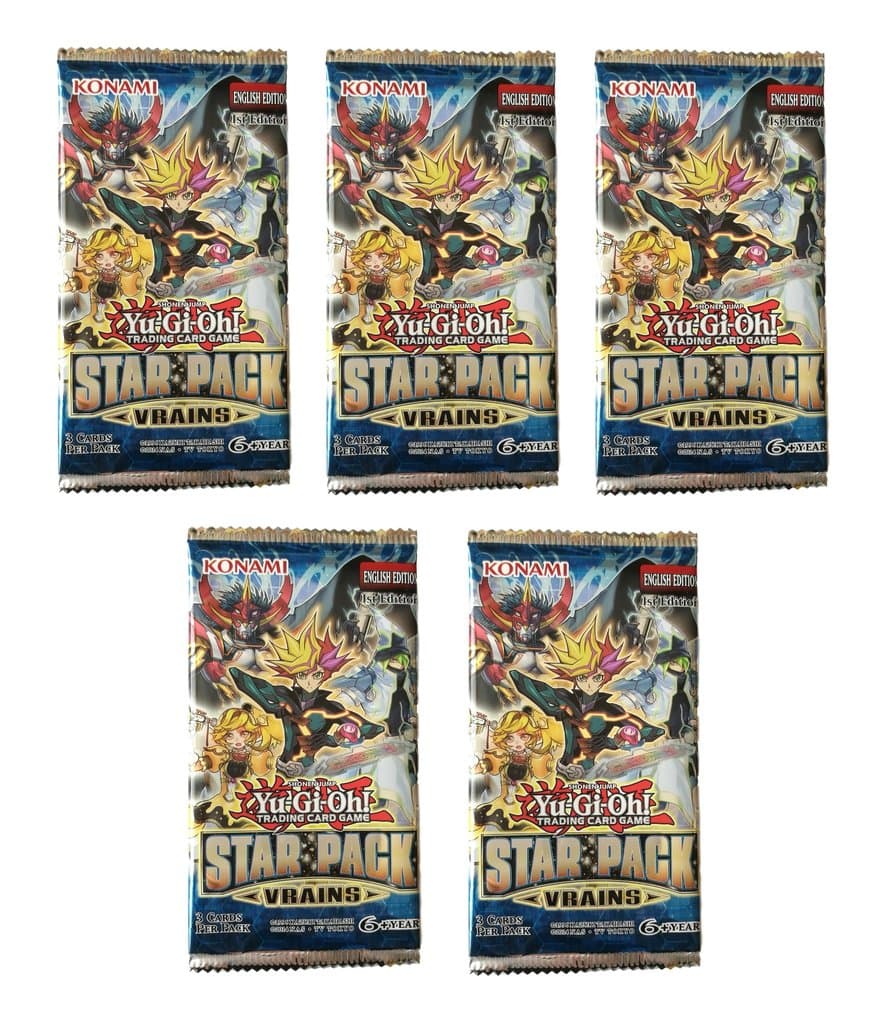 Yu-Gi-Oh! TCG Star Pack Vrains Boosters 3-Pack