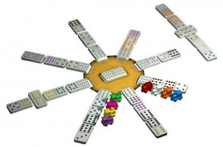 Mexican Train i plåtask (SE/FI/DK/NO/EN)